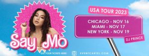 SAY MO в Америке - USA TOUR 2023